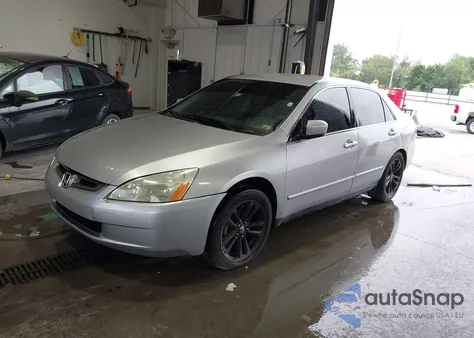 2004 Honda Accord 2.4 Lx from USA, damaged, VIN 1HGCM55324A107909